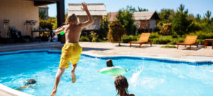 Kids in the pool